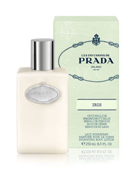 prada body lotion iris